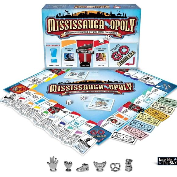 3/$188❤️sealed MISSISSAUGA OPOLY board game Late For The Sky Mississaugaopoly - Picture 1 of 6